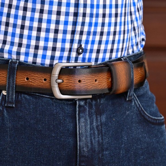 Custom Handmade Premium Leather Belt Perfect Gift For Him. Personalize It Today - Picture 10 of 14